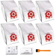 6 Pcs Replacement Compatible Airclean 3d Efficiency Dust Bag For Fjm Vacuum Cleaner Replaces Part 1