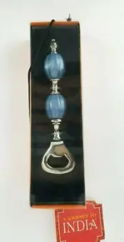A Journey to India STUNNING One of a Kind Artisans Handcrafted Bottle Opener NEW