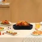 Nonstick Roasting Pan with Rack Oven Baking Tray Bakeware Dish