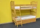Cosmos Guest Bunk Bed - Maple - Under Bed Trundle - Mattress Offers