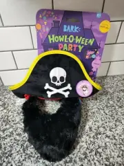 Bark Howl-O-Ween Party Pirate Costume, Size M/L BRAND NEW photo ops