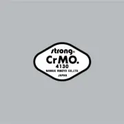 Strong - Black on White seat post decal -old school bmx