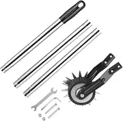 Edger Lawn Tool, Hand Manual Lawn Edger, Wheel Rotary Trimmer Grass Edger Shear for Garden Sidewalk (1.2m)