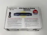 Sansonic FT-300A ATSC Digital-To-Analog TV Converter New in Box
