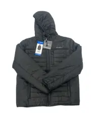 Eddie Bauer Boys Reversible Sherpa Camo CoatJacket size Large 14-16