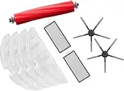 Compatible with Roborock Q7 Max, Q7 Max+, Q7 Plus, T8 Main Brush Side Brush Hepa Filter Mop Rag Cover Replacemen Robot Vacuum Cleaner (Color : Pack 2 B)