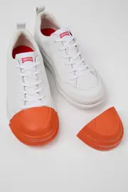 Junction Runner White leather sneakers