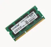 Crucial 4GB 2RX8 PC3L-12800 DDR3L 1600Mhz SODIMM RAM Memory Laptop 1.35V "