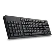 Ergonomic Keyboard Left Handed Keyboard Full-size Dual USB Interface-Black