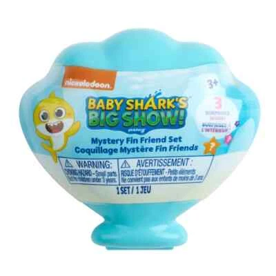 Nickelodeon Baby Shark’s Big Show | Mystery Fin Friend Set ~ 3 Surprises Inside