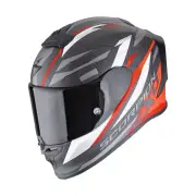 EXO-R1 Evo Carbon Air Runner Black White Red Full Face Helmet