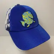 Disney Parks Finding Dory I'm Having A Dory Moment Blue Glitter Mesh Hat Cap NWT