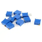 10Pcs 3296W-103 10K ohm 10% Tolerance Resistor Trim Pot Potentiometer