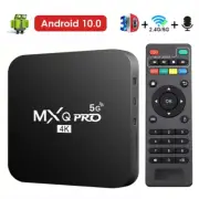 New Smart TV Box MXQ-PRO 4K HD Android 10.0 Smart TV Box 2.4/5G Dual-Wifi 3D Vid