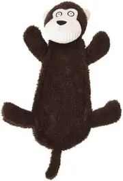 Spot Ethical Goofy Grins Monkey 13" Soft plush squeaker head & crinkle body NEW