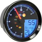 Koso North America BA051300 TNT-B Multi-Function Gauge - Black Bezel