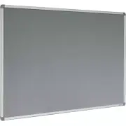 NEW Visionchart Corporate Felt Pinboard Aluminium Notice Frame Board 900x600Mm