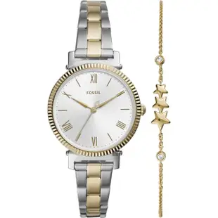 【FOSSIL】Daisy Giftset 女仕套錶組-34mm(ES4914SET)