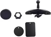 SEWACC Magnetic Mobile Phone Stand Holder Key Universal Car Slot Mount Slot Phone Mount Player Phone Mount Black