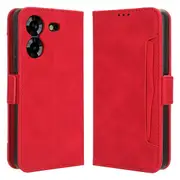 For Transsion Tecno Pova 5 4G LH7N PU Leather Stand Wallet Case Multiple Card Slots Phone Cover