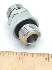 PARKER 10 F5OHAO-S Straight Thread Union 7/8" - 14 SAE-ORB **NEW**