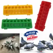30cm Quail Drinker Wild Trough Plastic Stable Feeder Storage Chick Pigeons Birds