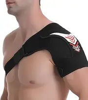 Shoulder Support Brace | Arm Bracelet Upper Arm,Shoulder Compression Sleeve, Adjustable Shoulder Brace, Arm Bracelet Upper Arm, Breathable For Everyday Activities