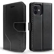 Urban Everyday Wallet Case (Suits iPhone 14 Plus) - Black
