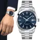 【TISSOT 天梭 官方授權】GENTLEMAN紳士系列 機械腕錶 / 40mm 母親節 禮物(T1274071104100)