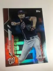 2020 Topps Opening Day Target Red Foil Parallel Max Scherzer Nationals 20