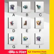 PASSPORT ITINERARY ORGANIZER|LABRADOR RETRIEVER DOG PUPPY CANINE WATERCOLOR #1