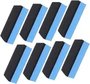 TOKIDNY 8-Pack Car Polishing Sponge Crystal-Plated Tire Sponge Applicator Pad Dual-Sided Wax Pad for Auto Detailing