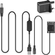 USB Adapter Kit DC 8.4V ACK-E6 + Fully Decoded DR-E6 Coupler LP-E6 Dummy Battery + QC3.0 USB Adapter for Canon EOS 5D Mark III II IV 5DSR 7D 60D 70D 80D 6D Mark II