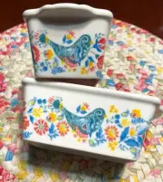 Pioneer Woman Mazie Mini Loaf Pan Set Stoneware