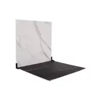 ProBoards Flat Lay Photography Rigid Black & White Marble Backdrop - Tamarama...