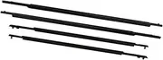 QASULER Car Door Edge Protector, for Toyota, for Prius 2010-2015 Car Window Outer Weatherstrip Side Door Glass Rubber Belt Car Roof Weatherstrip Seal