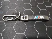 BMW M-SPORT CAR LEATHER KEYCHAIN *