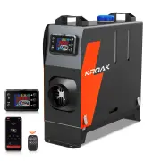KROAK L1 8KW 12V 24V Car Parking Heater Diesels Air All in 1 bluetooth / Remote Control LCD Thermostat Power Temperature