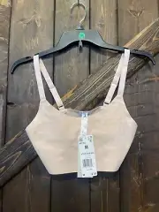 adidas Women's Micro Cut Free Scoop Lounge Bra 4A7H62 - Size Medium