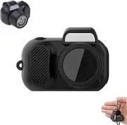Zoomu Mini Camera Keychain, Mini Keychain Camerawith Screen, 1080p HD Camcorder Video Cam with 8 Filters, Key Chain Cam That Works for Photo/Video (16G)