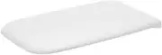 Duravit 006209 White D-Code Elongated Closed-Front Toilet Seat With Soft Close