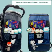 Multi Compartment Organizer Bag Baby Strollers Hanging Bag for Toy Water Bottle