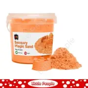 Sensory Magic Sand 1kg Tub orange Non Toxic