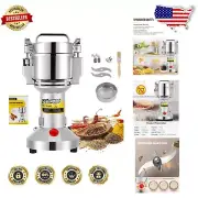 Compact 2400W Electric Grinder for Grains, Spices, and Herbs - Safe & Efficient