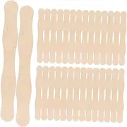 SEWACC 50pcs Handmade Model Materials DIY Sticks Reusable Craft Sticks for Church Fans Bidding