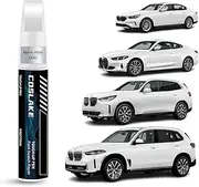 COSLAKE Car Touch Up Paint(Alpine White(300)) for BMW, Car Paint Scratch Repair Kit, Quick & Easy Solution to Repair, 2 in 1 Scratch Remover Pen with Color-Matched