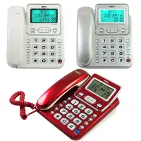 在飛比找Yahoo奇摩購物中心優惠-SAMPO聲寶來電顯示有線電話機 HT-W901L (三色)