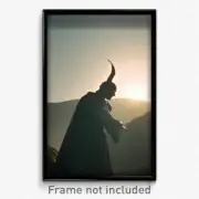 Pixel Art Poster - Sharp Protectorate (8 Bit Psychedelic Video Game Print)