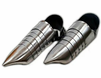 Medieval Knight Armor iron Shoes Steel Feet Armor Combat Warrior LARP Costume