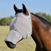Crusader Horse Fly Mask with Long Nose